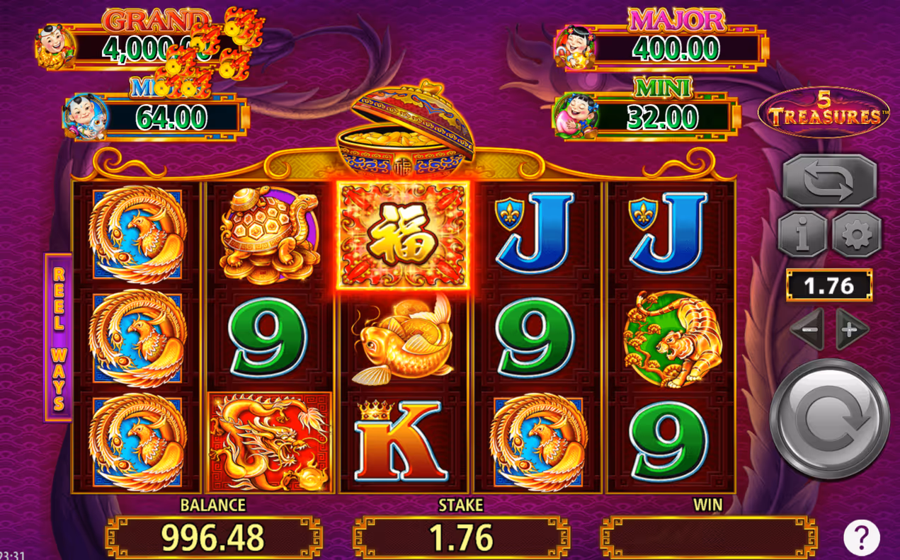 5 Treasures artwork
